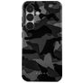 Burga Tough Coque Samsung Galaxy S25 Coque arrière Rigide Anti-Chocs - Night Black Camo