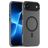 Mobigear Shockproof Coque iPhone Air MagSafe Coque arrière Rigide - Noir