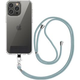 Mobigear Lanyard - Cordon de téléphone universel ajustable - Gris
