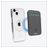 Valenta Card Wallet Stand - Porte Cartes en - 3 Cartes - Compatible MagSafe - Noir