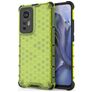 Mobigear Honeycomb Coque Xiaomi 12 Coque arrière Rigide Anti-Chocs - Vert