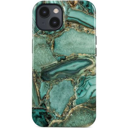 Burga Tough Coque iPhone 15 Coque arrière Rigide Anti-Chocs - Ubud Jungle