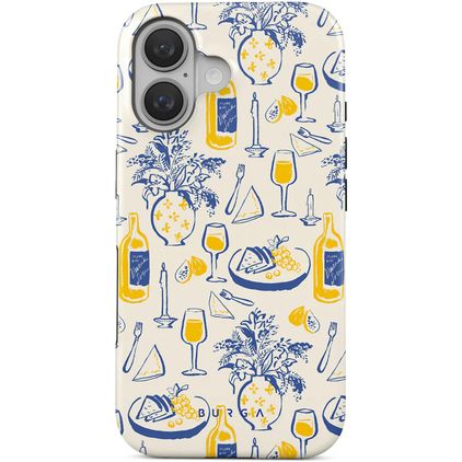 Burga Tough Coque iPhone 16 Coque arrière Rigide Anti-Chocs - Couvert