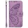 Mobigear Butterfly Housse Samsung Galaxy S25 Plus Etui Porte-Monnaie - Violet