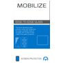 Mobilize Premium iPhone 6 Plus Verre trempé Protection d'écran - Compatible Coque