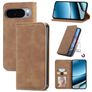 Mobigear Retro Slim Housse Google Pixel 10 Pro XL Etui Porte-Monnaie - Marron