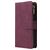 Mobigear Zipper Housse Huawei P40 Etui Porte-Monnaie - Rouge