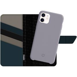 Valenta Snap Luxe Housse iPhone 11 Etui avec Coque Détachable Porte-Monnaie - Violet
