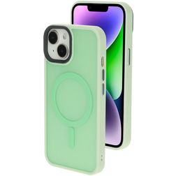 Mobiparts Hardcover Coque iPhone 14 Plus MagSafe Coque arrière Rigide - Vert