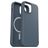 OtterBox Symmetry Coque iPhone 15 MagSafe Coque arrière Rigide Anti-Chocs - Bleu