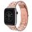 Mobigear Antwerp Bracelet Acier Apple Watch Fermeture boucle déployante - 49/46/45/44 mm - Rose doré