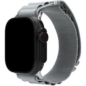 Mobilize Alpine Bracelet Nylon Apple Watch Fermeture boucle ardillon - 42/41/40/38 mm - Light Grey