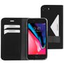 Mobiparts Classic Wallet Housse iPhone SE (2022) Etui Porte-Monnaie - Noir