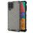 Mobigear Honeycomb Coque Samsung Galaxy M33 Coque arrière Rigide Anti-Chocs - Noir