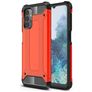 Mobigear Outdoor Coque Samsung Galaxy A32 5G Coque arrière Rigide Anti-Chocs - Rouge