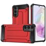 Mobigear Outdoor Samsung Galaxy A16 Plastique rigide Coque arrière Antichoc - Rouge