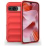 Mobigear Bumpy Coque Google Pixel 9 Pro Coque arrière en TPU Souple - Rouge