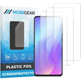 Mobigear Xiaomi Mi 9T Protection d'écran Film - Compatible Coque (Lot de 3)