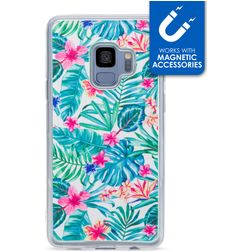 My Style Magneta Coque Samsung Galaxy S9 Coque arrière en TPU Souple - Jungle
