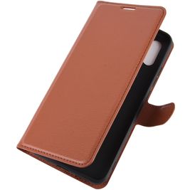 Mobigear Classic Housse Xiaomi Redmi 9A Etui Porte-Monnaie - Cognac