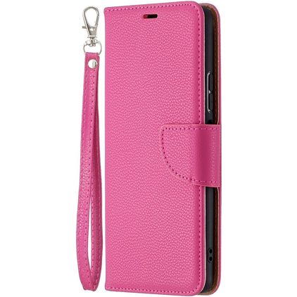 Mobigear Excellent Housse Xiaomi Redmi Note 10 Pro Etui Porte-Monnaie - Magenta