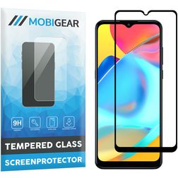 Mobigear Premium Alcatel 3L Verre trempé Protection d'écran - Compatible Coque - Noir