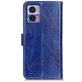 Mobigear Basic Housse Motorola Edge 30 Neo Etui Porte-Monnaie - Bleu