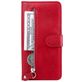 Mobigear Zipper Housse Xiaomi Redmi Note 9 Etui Porte-Monnaie - Rouge