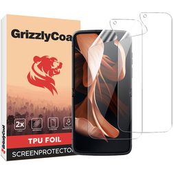 GrizzlyCoat Motorola Razr (2022) Hydrogel TPU Protection d'écran - Compatible coque + Cadre de pose (Lot de 2)
