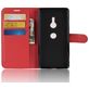 Mobigear Classic Housse Sony Xperia XZ3 Etui Porte-Monnaie - Rouge