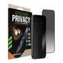 Striker Xtreme Impact Privacy iPhone 17e Verre trempé Protection d'écran Confidentialité - Compatible Coque - Noir