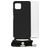 Mobilize Lanyard Gelly Samsung Galaxy A22 5G Coque avec cordon en TPU Souple - Noir