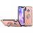 Mobigear Armor Ring Coque Huawei Nova 3 Coque arrière Rigide Anti-Chocs avec Anneau-Support - Rose doré