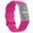 Mobigear Cross Bracelet Silicone Fitbit Charge 3 Fermeture boucle ardillon - Magenta