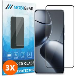 Mobigear Premium Xiaomi 14T Pro Verre trempé Protection d'écran - Compatible Coque (Lot de 3)