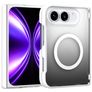 Mobigear Crystal iPhone Duo MagSafe Plastique rigide Coque arrière - Blanc