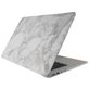Mobigear Marble MacBook Pro 13 Pouces (2008-2012) Coque - Blanc / Gris