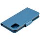 Mobigear Flowers Housse iPhone 11 Etui Porte-Monnaie - Bleu