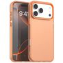 Mobigear Crystal Coque iPhone 18 Pro Coque arrière Rigide - Orange