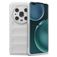 Mobigear Bumpy Coque HONOR Magic 4 Pro Coque arrière en TPU Souple - Blanc