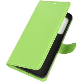 Mobigear Classic Housse HTC Desire 20 Pro Etui Porte-Monnaie - Vert