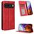 Mobigear Sensation Housse Google Pixel 9 Pro Etui Porte-Monnaie - Rouge