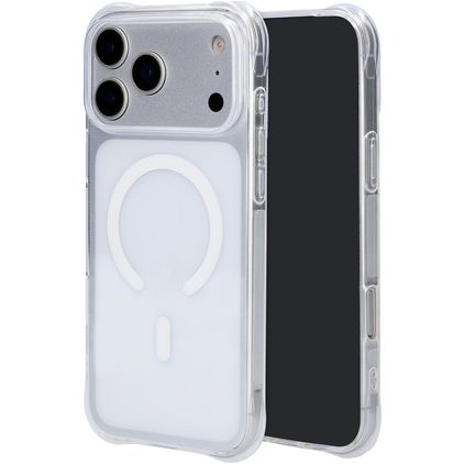 Mobiparts Classic Coque Transparente iPhone 18 Pro Max MagSafe Coque arrière en TPU Souple - Transparent