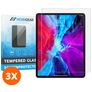 Mobigear iPad Pro 12.9 Pouces (2021) Verre trempé Protection d'écran - Compatible Coque (Lot de 3)