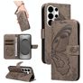 Mobigear Butterfly Housse Samsung Galaxy S26 Ultra Etui Porte-Monnaie - Gris