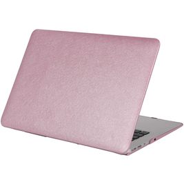 Mobigear Silk Texture MacBook Pro 15 Pouces (2008-2012) Coque - Violet - Model A1286 Mobigear Silk Texture MacBook Pro 15 Pouces (2008-2012) Coque - Violet - Model A1286