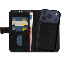 Mobilize Magsafe Housse iPhone 17 Pro MagSafe Etui avec Coque Détachable Porte-Monnaie - Noir