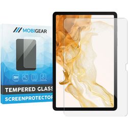 Mobigear Samsung Galaxy Tab S8 Plus Verre trempé Protection d'écran - Compatible coque