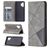 Mobigear Rhombus Slim Samsung Galaxy A32 4G Étui - Gris
