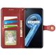 Mobigear Snap Button Housse OPPO A76 Etui Porte-Monnaie - Rouge